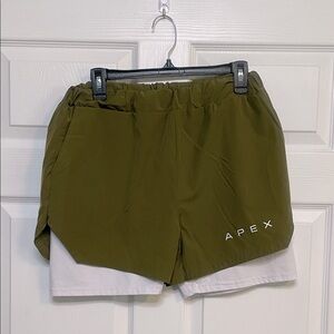 Apex Men’s Two-Tone Athletic Shorts